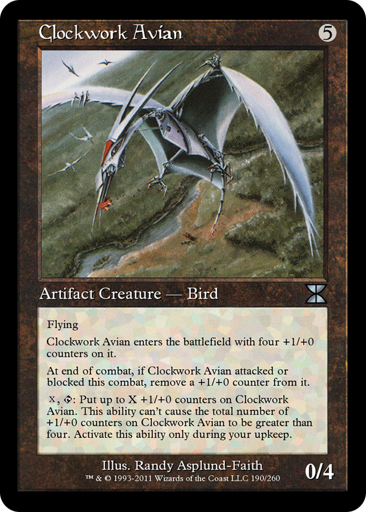 Clockwork Avian (ME4-190) [Masters Edition IV] Foil