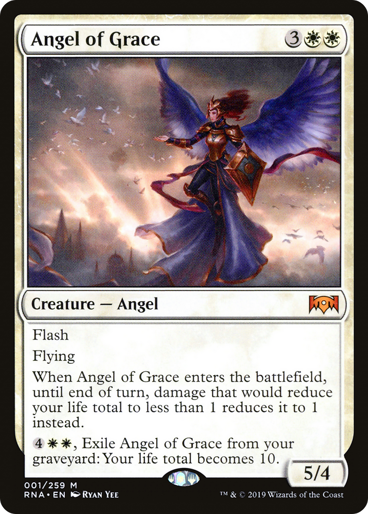 Angel of Grace (RNA-001) [Ravnica Allegiance] Foil