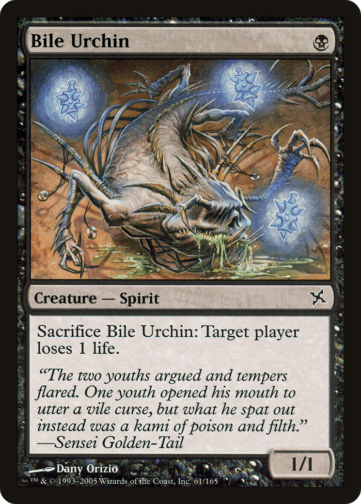 Bile Urchin (BOK-061) [Betrayers of Kamigawa] Foil