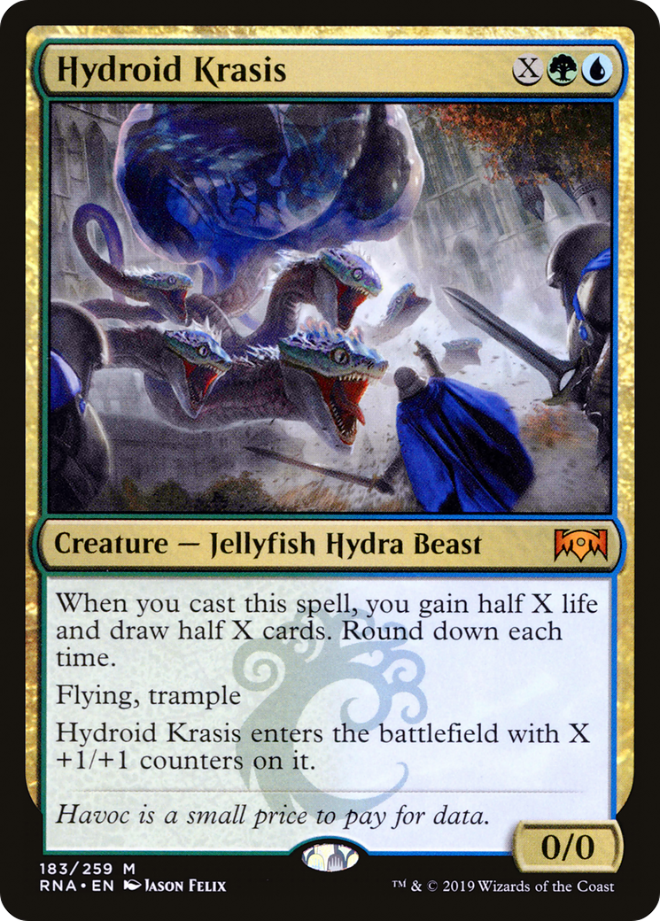 Hydroid Krasis (RNA-183) [Ravnica Allegiance]