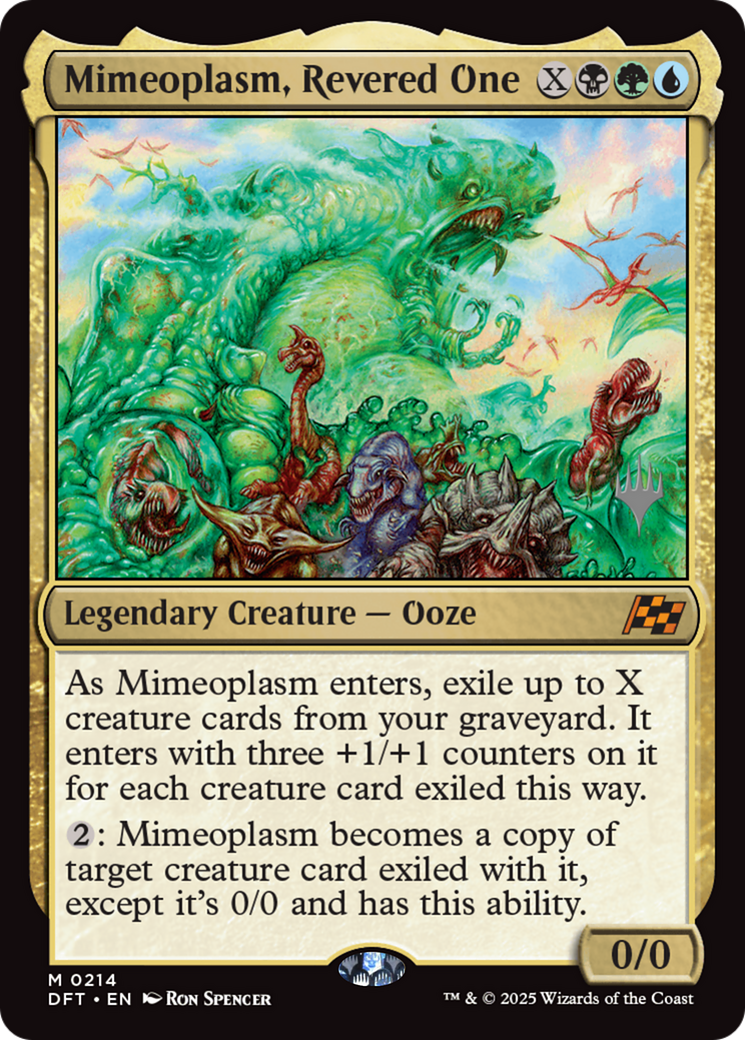 Mimeoplasm, Revered One (PPDFT-214) [Promo Pack: Aetherdrift]