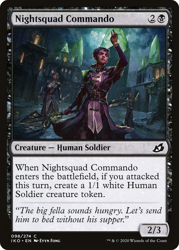 Nightsquad Commando (IKO-098) [Ikoria: Lair of Behemoths]