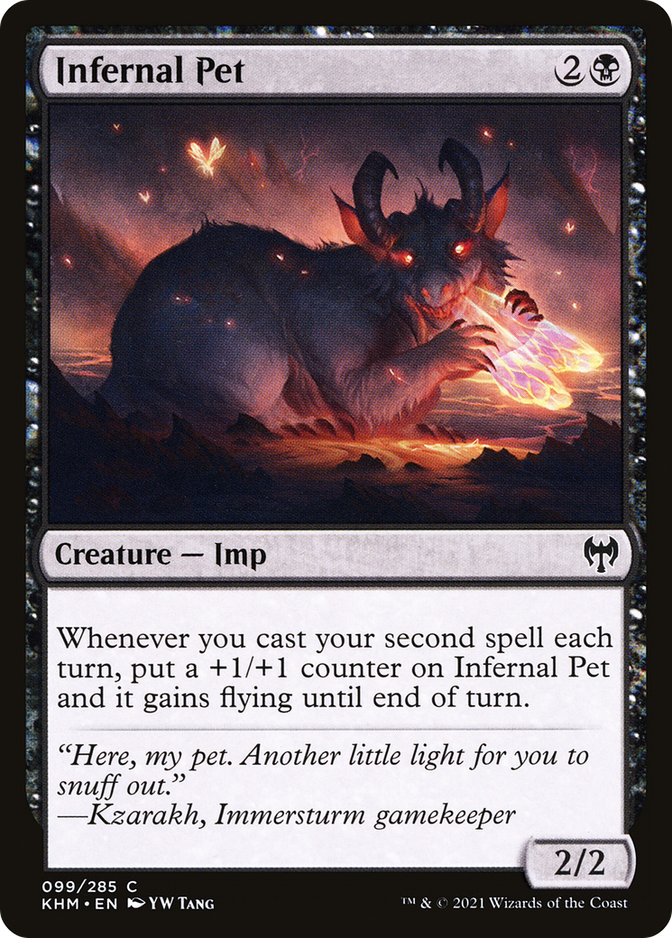 Infernal Pet (KHM-099) [Kaldheim]