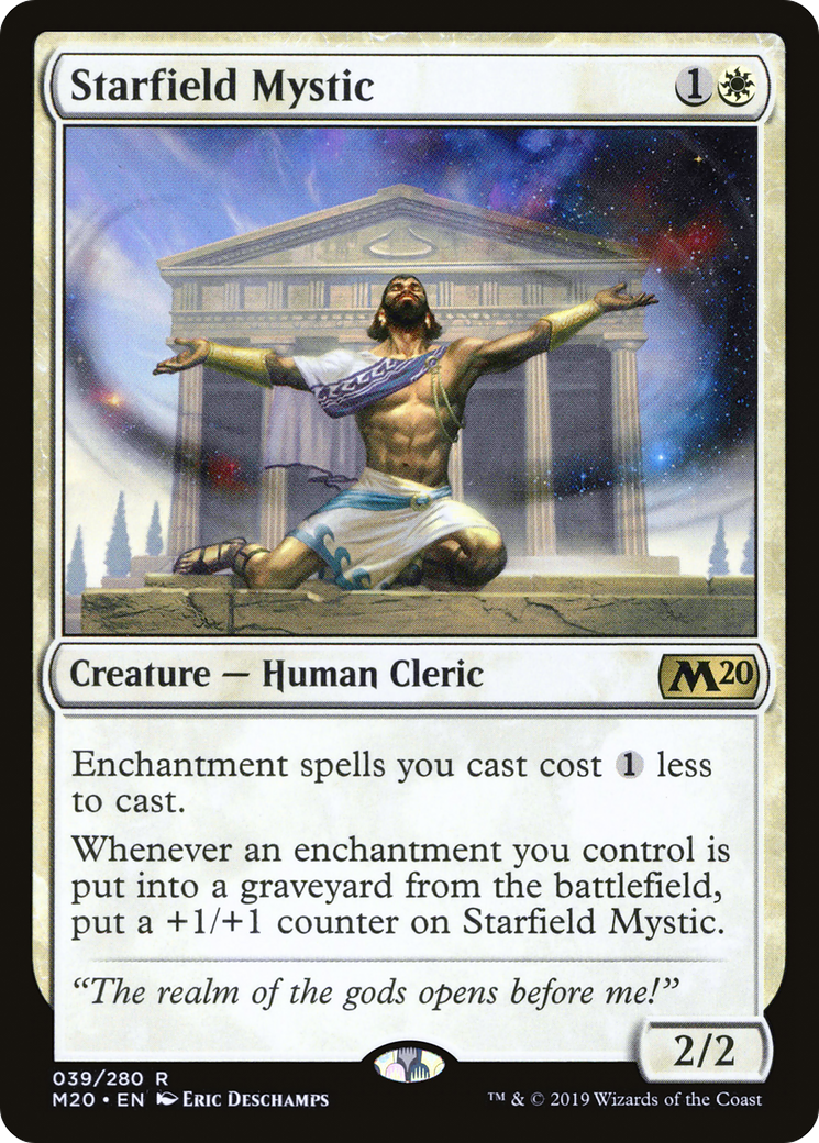 Starfield Mystic (M20-039) [Core Set 2020] Foil