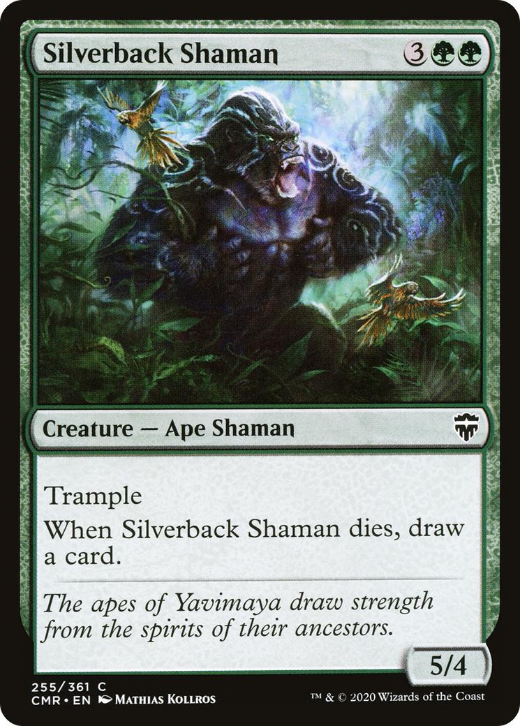 Silverback Shaman (CMR-255) [Commander Legends]
