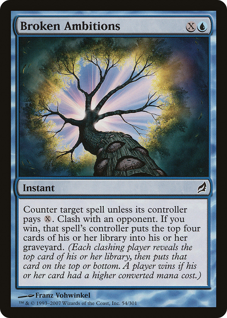 Broken Ambitions (LRW-054) [Lorwyn] Foil