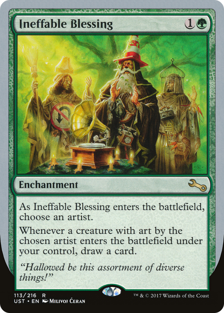 Ineffable Blessing (UST-113B) [Unstable]