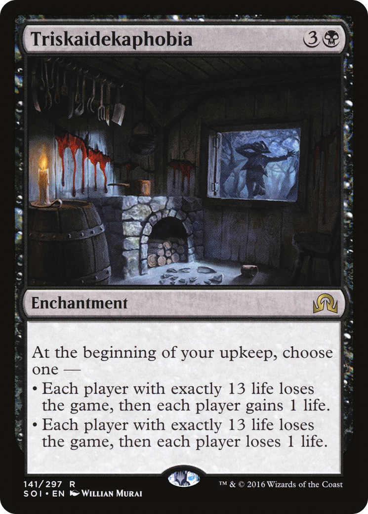 Triskaidekaphobia (SOI-141) [Shadows over Innistrad] Foil