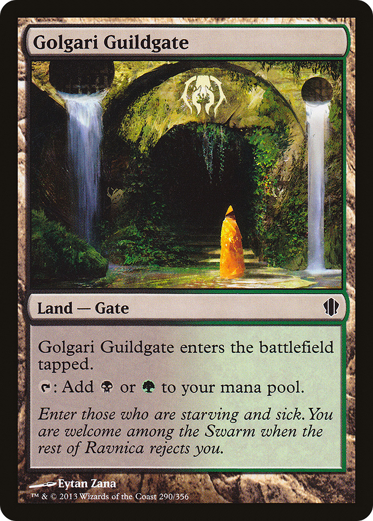 Golgari Guildgate (C13-290) [Commander 2013]