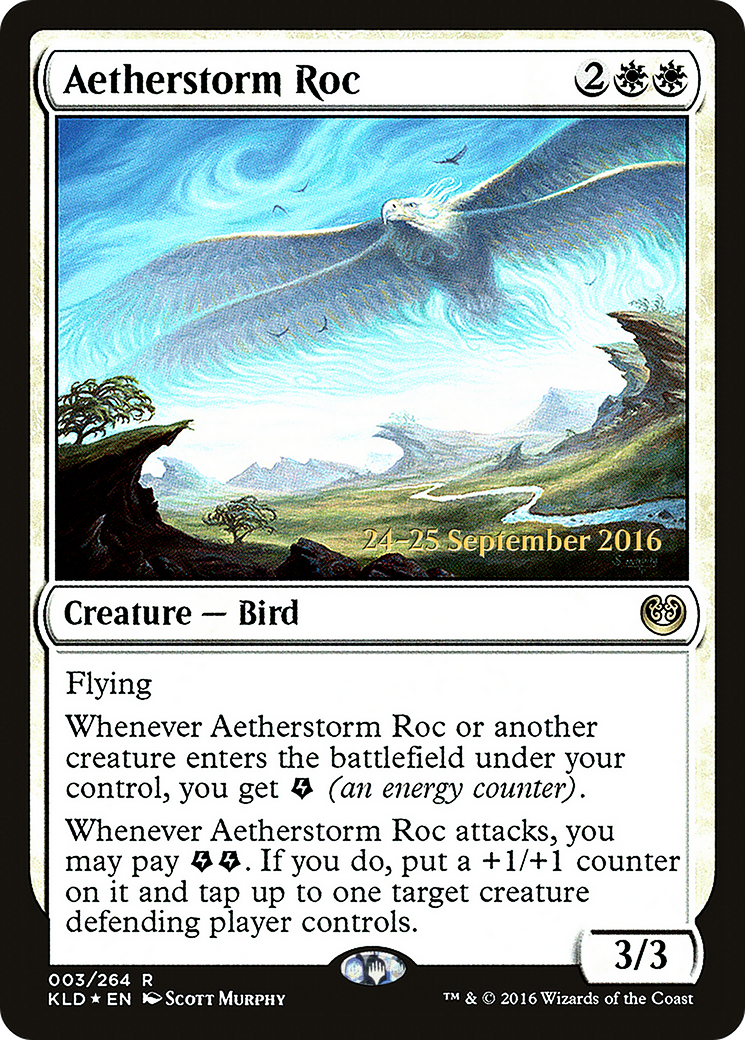 Aetherstorm Roc (PRE-03S) [Kaladesh Promos] Foil
