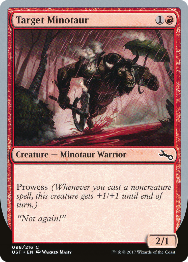 Target Minotaur (B) (UST-98B) [Unstable]