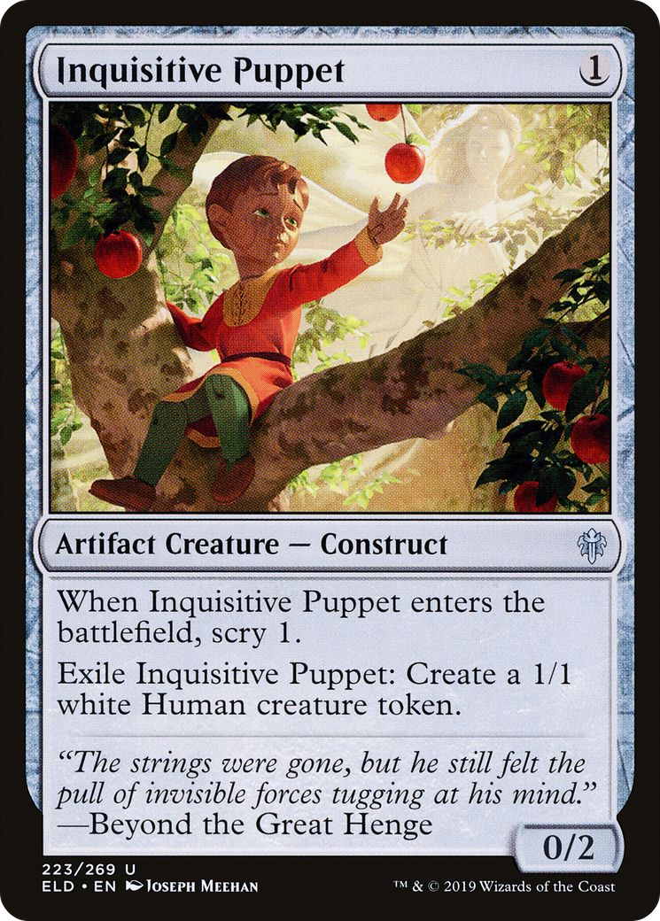 Inquisitive Puppet (ELD-223) [Throne of Eldraine]