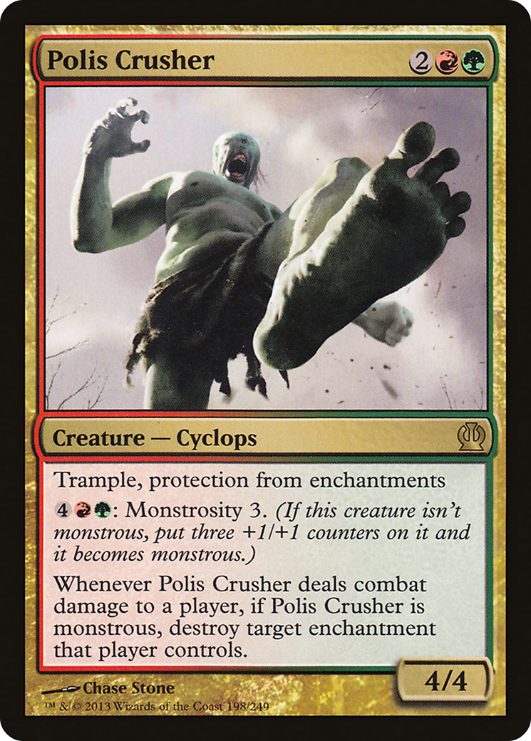 Polis Crusher (THS-198) [Theros] Foil