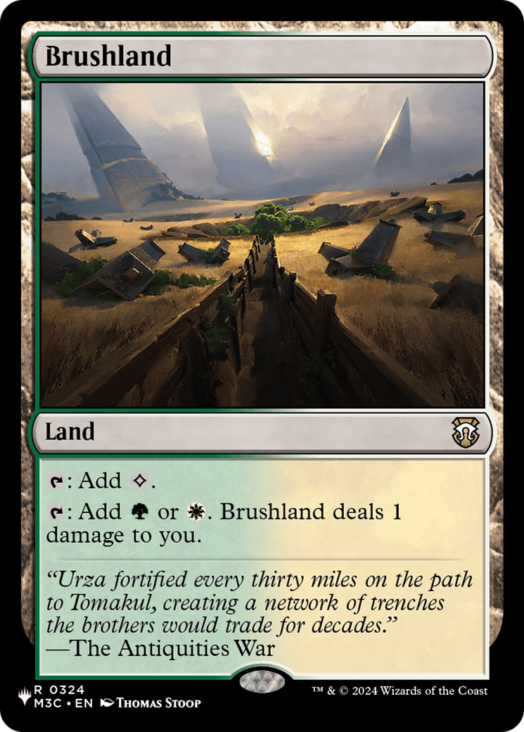 Brushland (LIST-M3C-324) [The List]