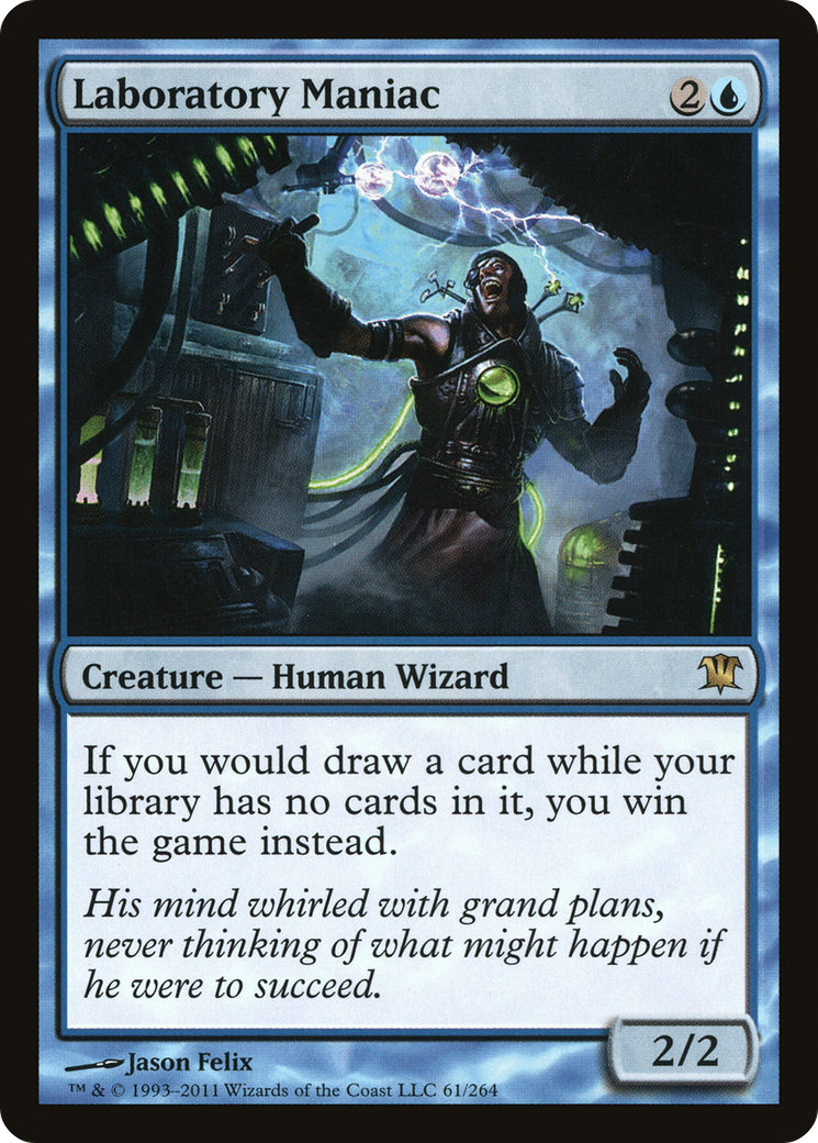 Laboratory Maniac (ISD-061) [Innistrad] Foil