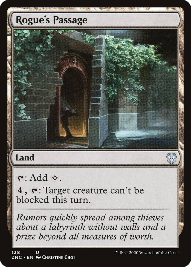 Rogue's Passage (ZNC-138) [Zendikar Rising Commander]