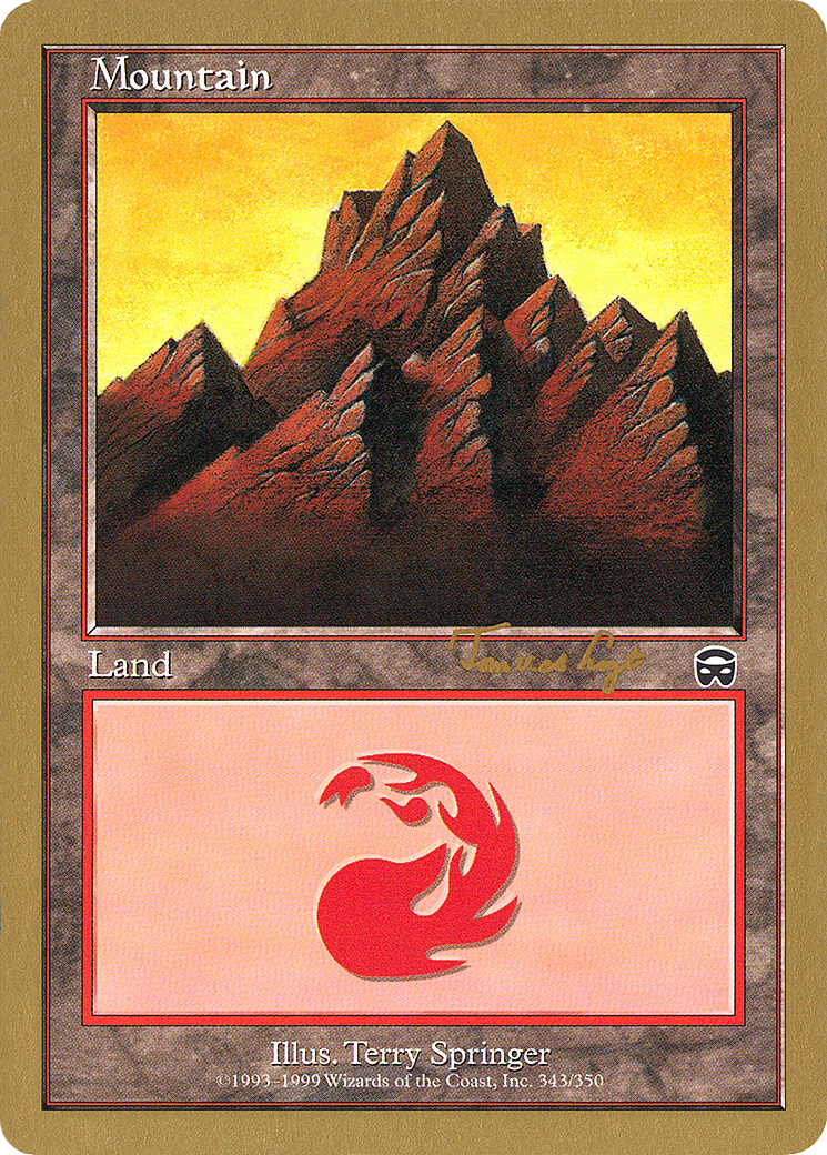 Mountain (343) - 2001 Tom van de Logt (MMQ) [World Championship Decks 2001]