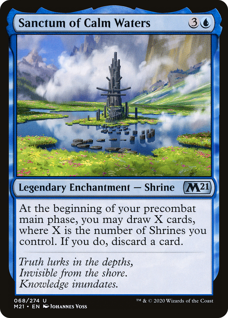 Sanctum of Calm Waters (M21-068) [Core Set 2021]