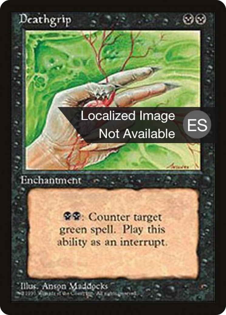 Deathgrip (4BB-014) [Fourth Edition Foreign Black Border]