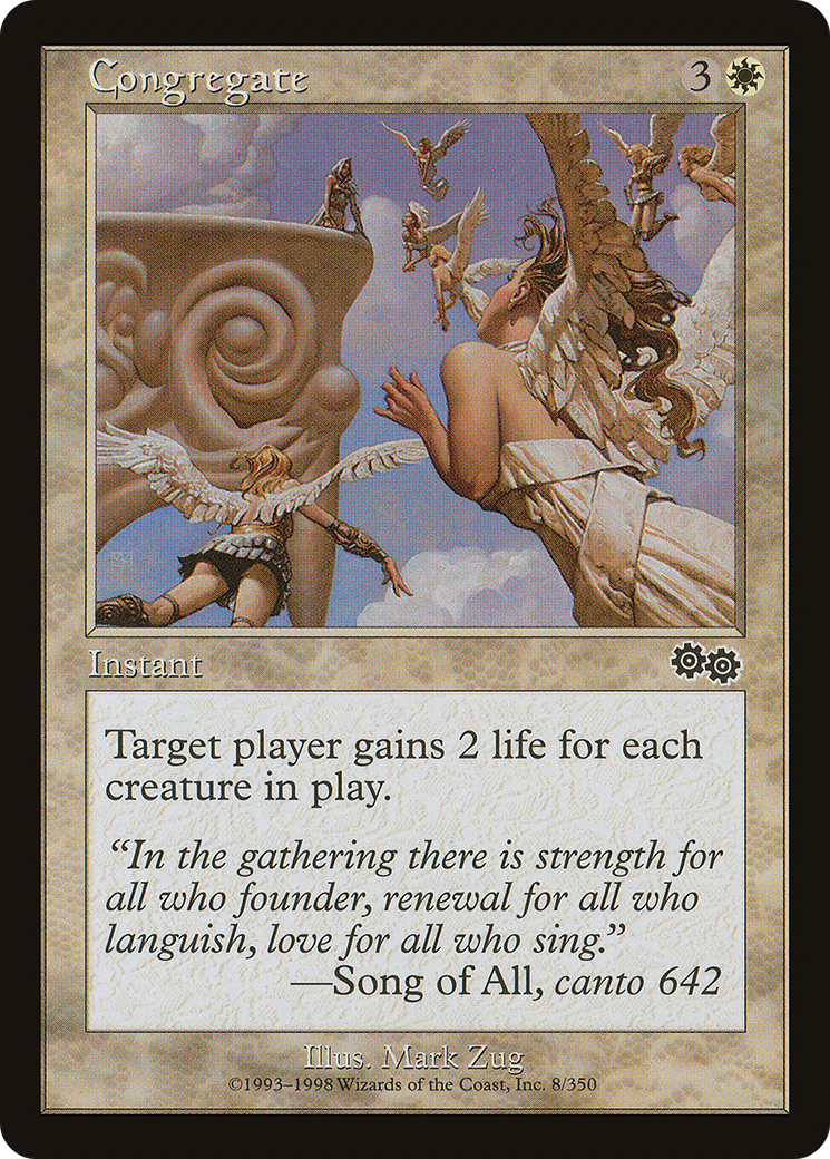 Congregate (USG-008) [Urza's Saga]
