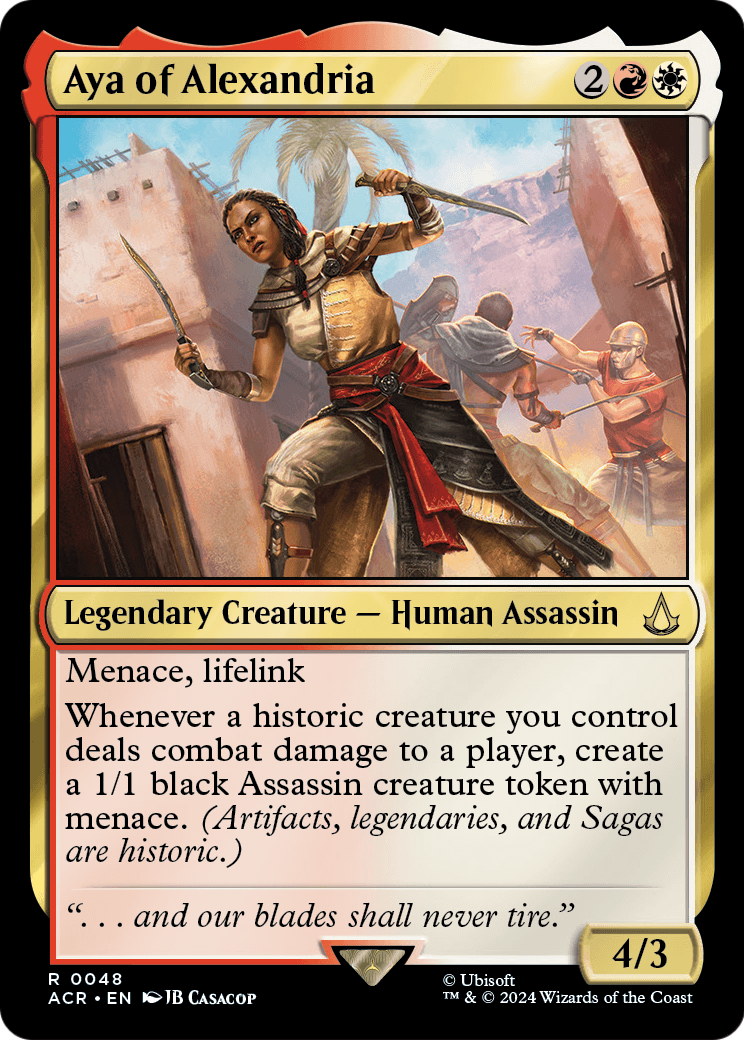 Aya of Alexandria (ACR-048) [Assassin's Creed] Foil