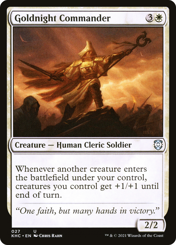 Goldnight Commander (KHC-027) [Kaldheim Commander]