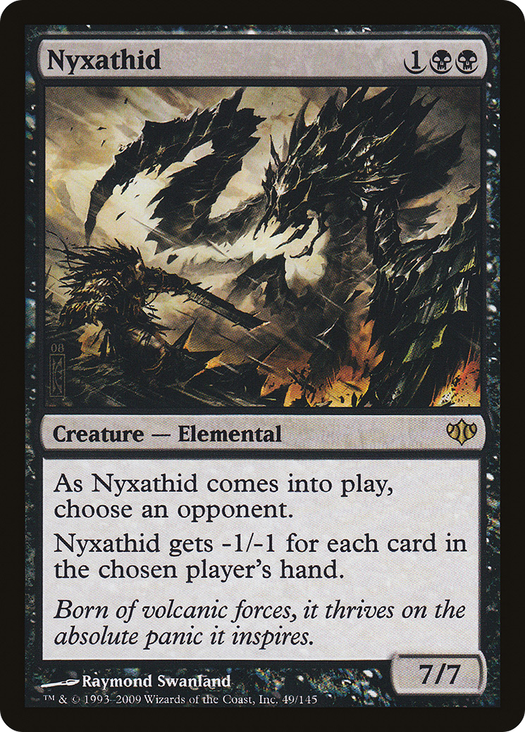 Nyxathid (CON-049) [Conflux] Foil
