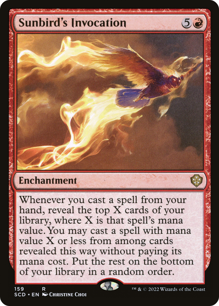 Sunbird's Invocation (SCD-159) [Starter Commander Decks]