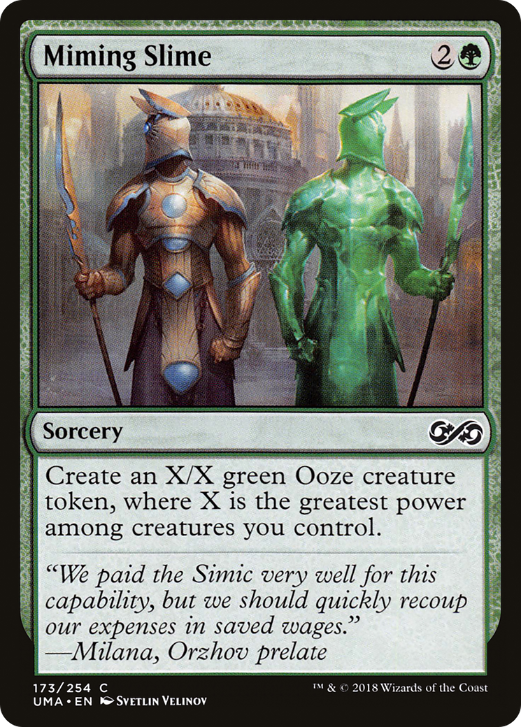 Miming Slime (UMA-173) [Ultimate Masters]
