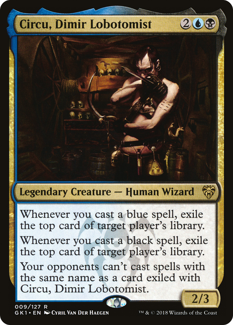 Circu, Dimir Lobotomist (GR1-009) [GRN Guild Kit]