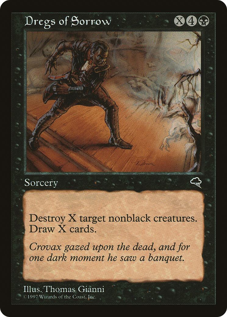 Dregs of Sorrow (TMP-131) [Tempest]