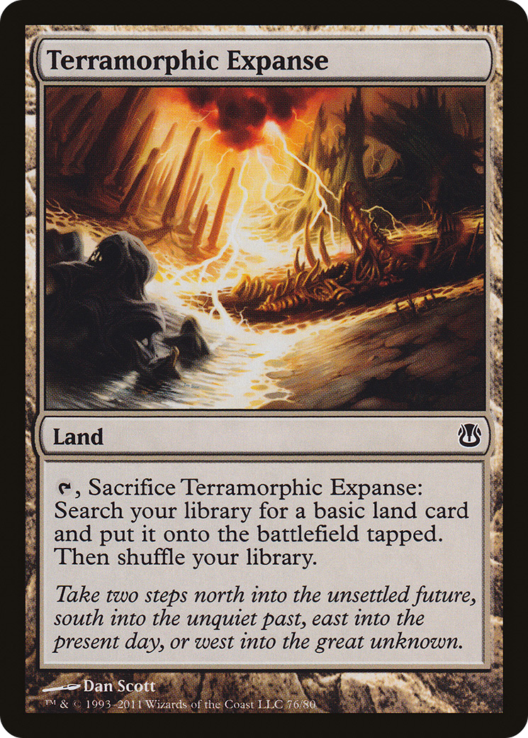 Terramorphic Expanse (DDH-076) [Duel Decks: Ajani vs. Nicol Bolas]