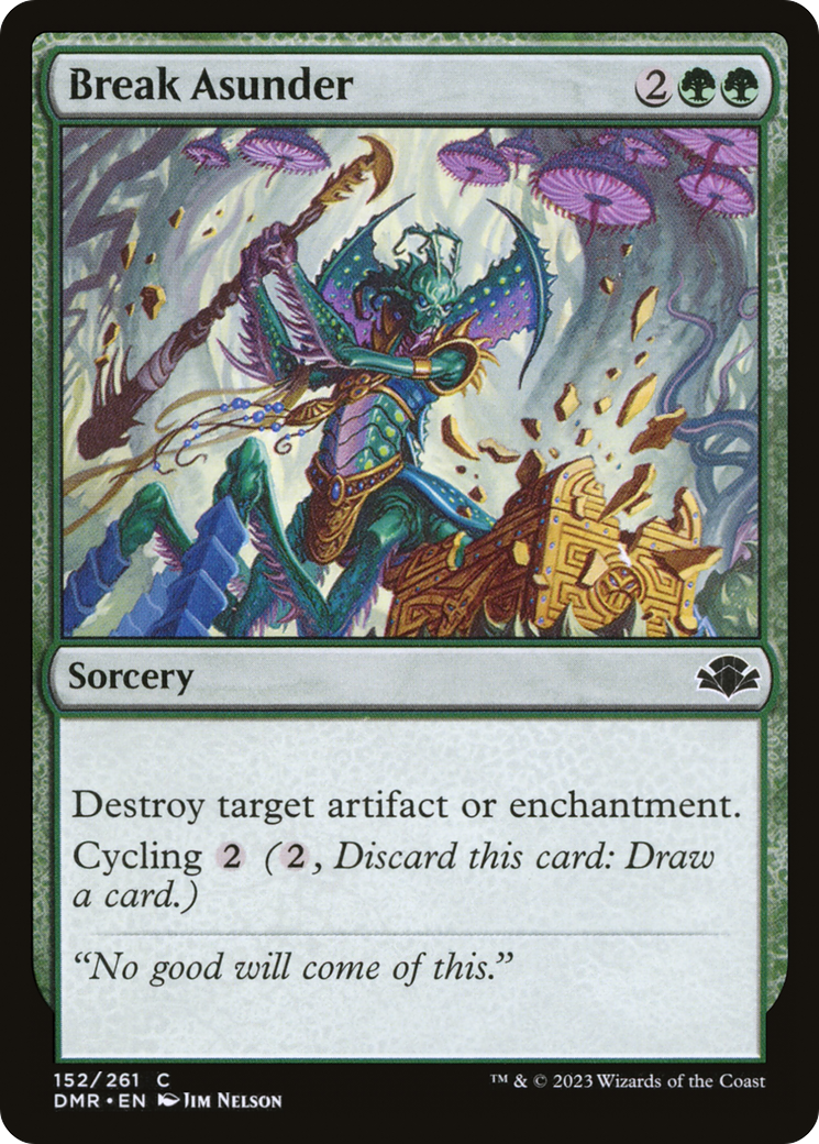 Break Asunder (DMR-152) [Dominaria Remastered] Foil