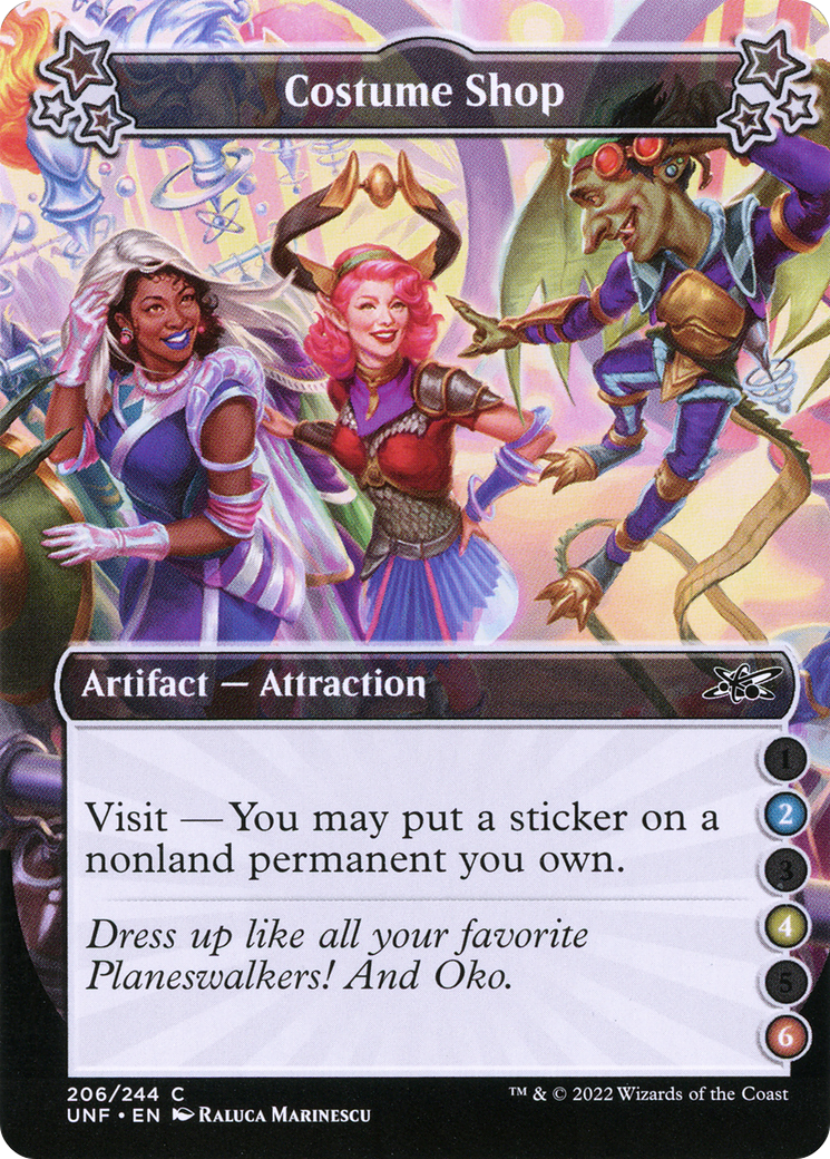 Costume Shop (2-4-6) (UNF-206) [Unfinity] Foil