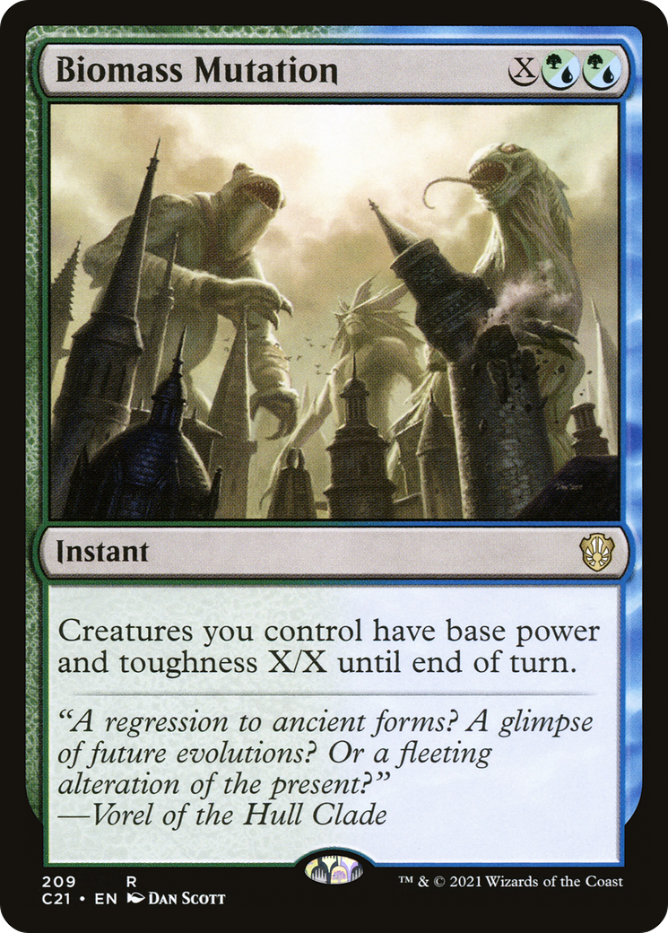 Biomass Mutation (C21-209) [Commander 2021]