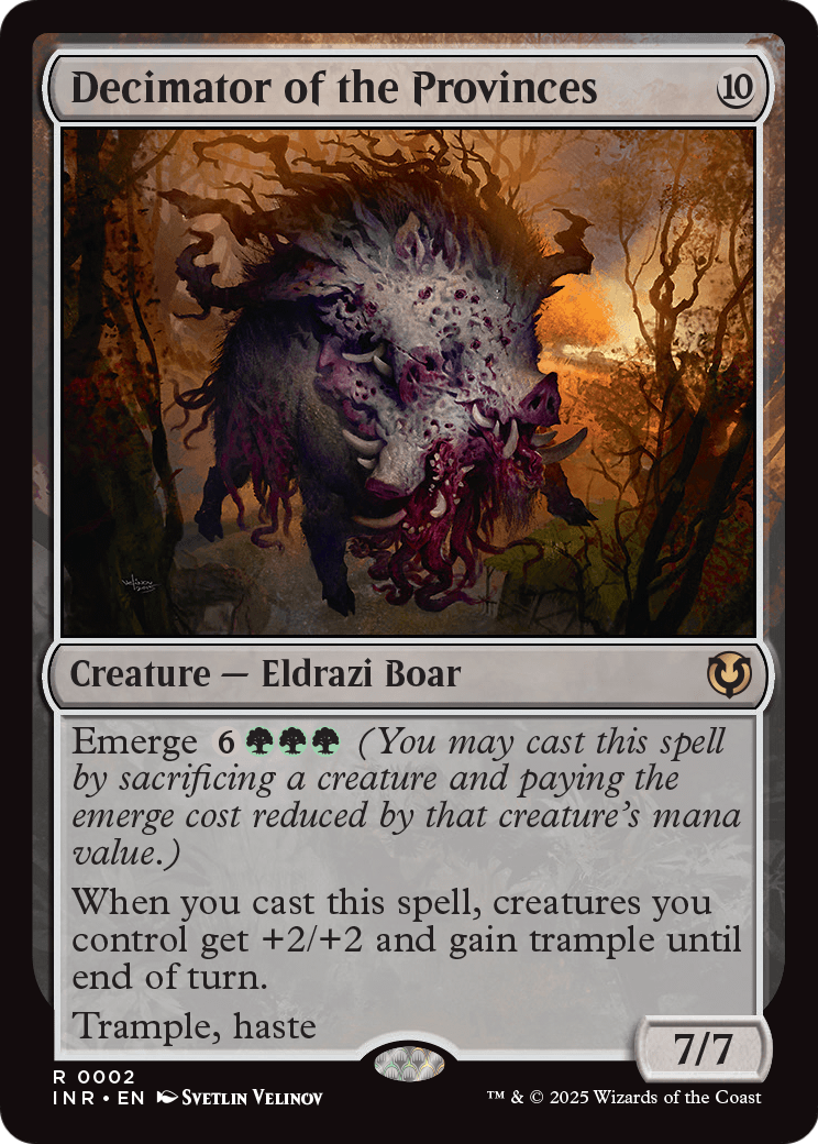 Decimator of the Provinces (INR-002) [Innistrad Remastered]