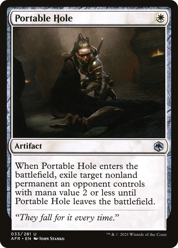 Portable Hole (AFR-033) [Adventures in the Forgotten Realms] Foil