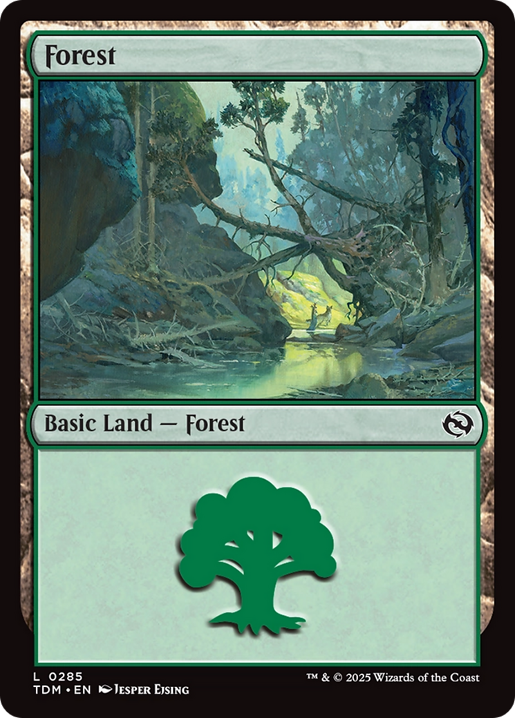 Forest (TDM-285) [Tarkir: Dragonstorm]