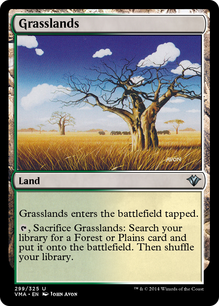 Grasslands (VMA-299) [Vintage Masters] Foil
