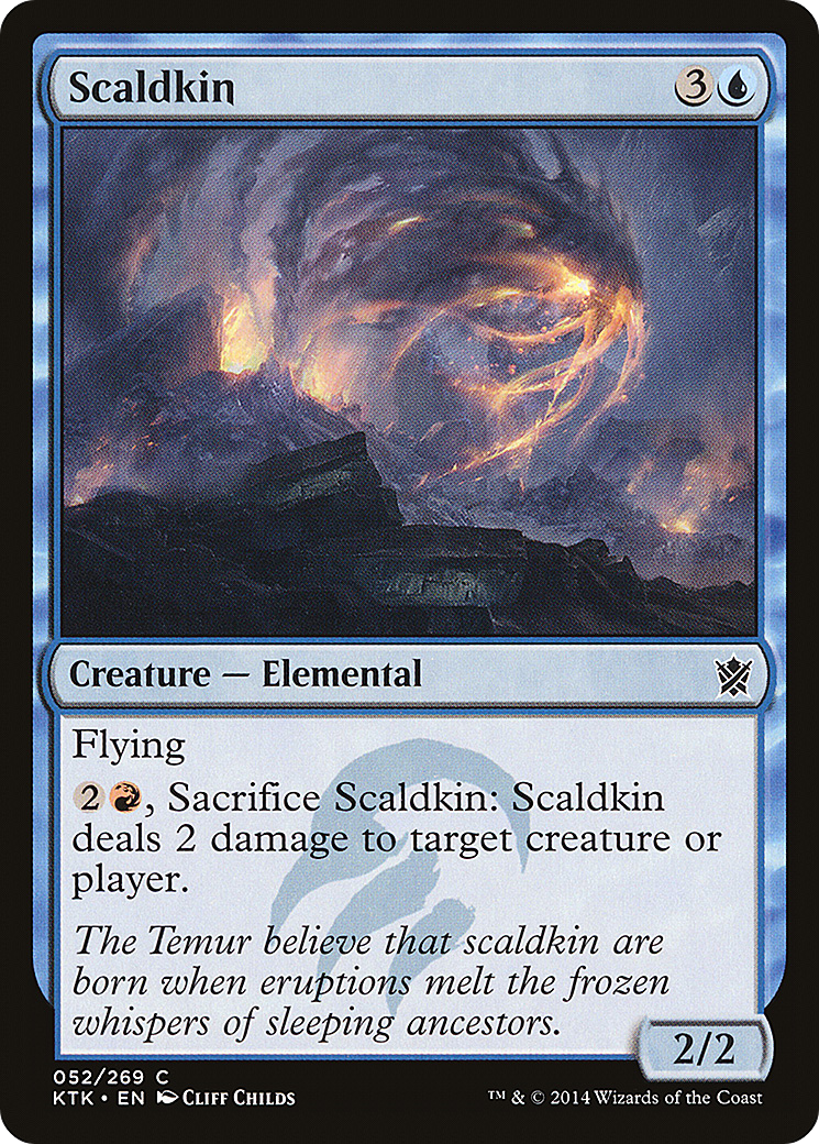 Scaldkin (KTK-052) [Khans of Tarkir] Foil