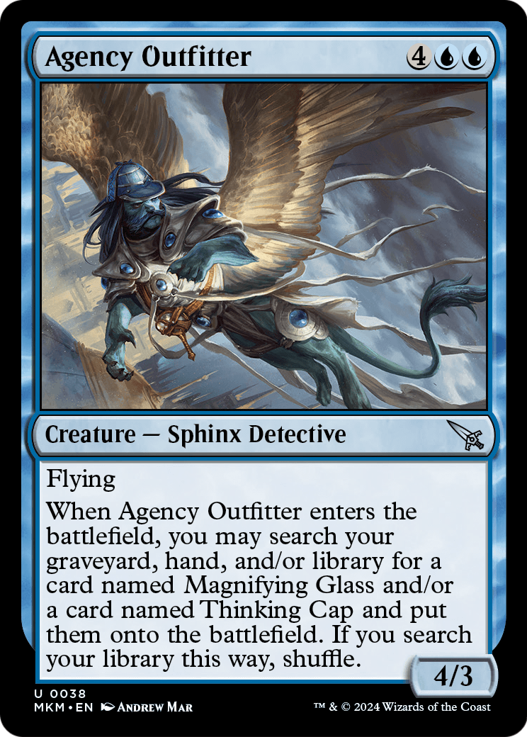 Agency Outfitter (MKM-038) [Murders at Karlov Manor] Foil