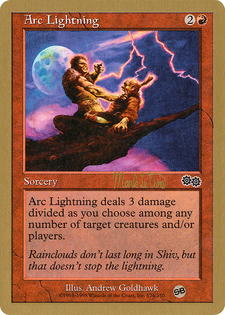 Arc Lightning - 1999 Mark Le Pine (USG) (SB) [World Championship Decks 1999]
