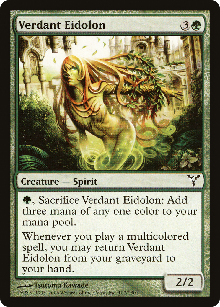 Verdant Eidolon [Dissension] Foil
