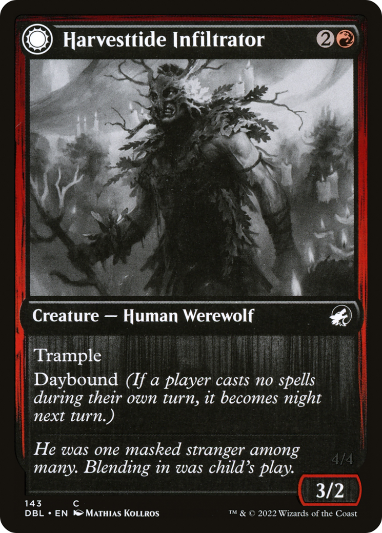 Harvesttide Infiltrator (DBL-143) [Innistrad: Double Feature]
