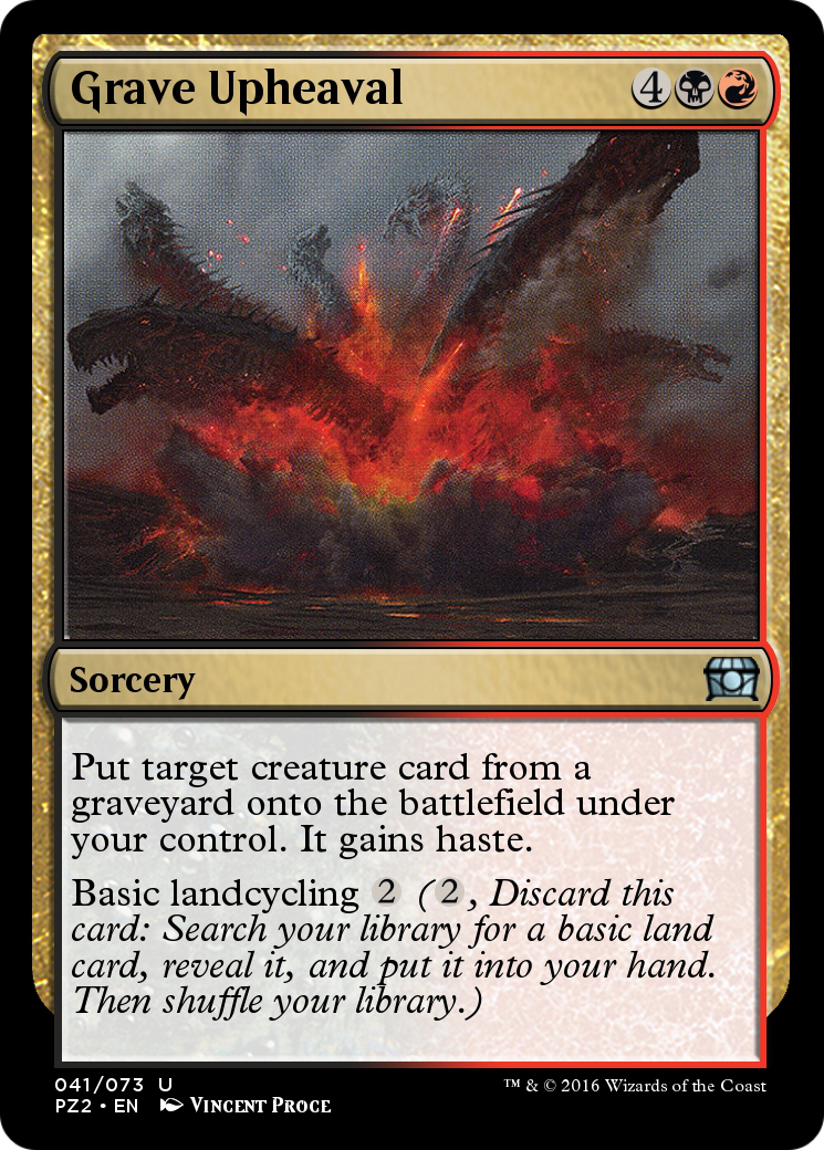 Grave Upheaval (PZ2-041) [Treasure Chest] Foil