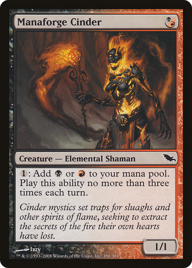 Manaforge Cinder (SHM-191) [Shadowmoor]