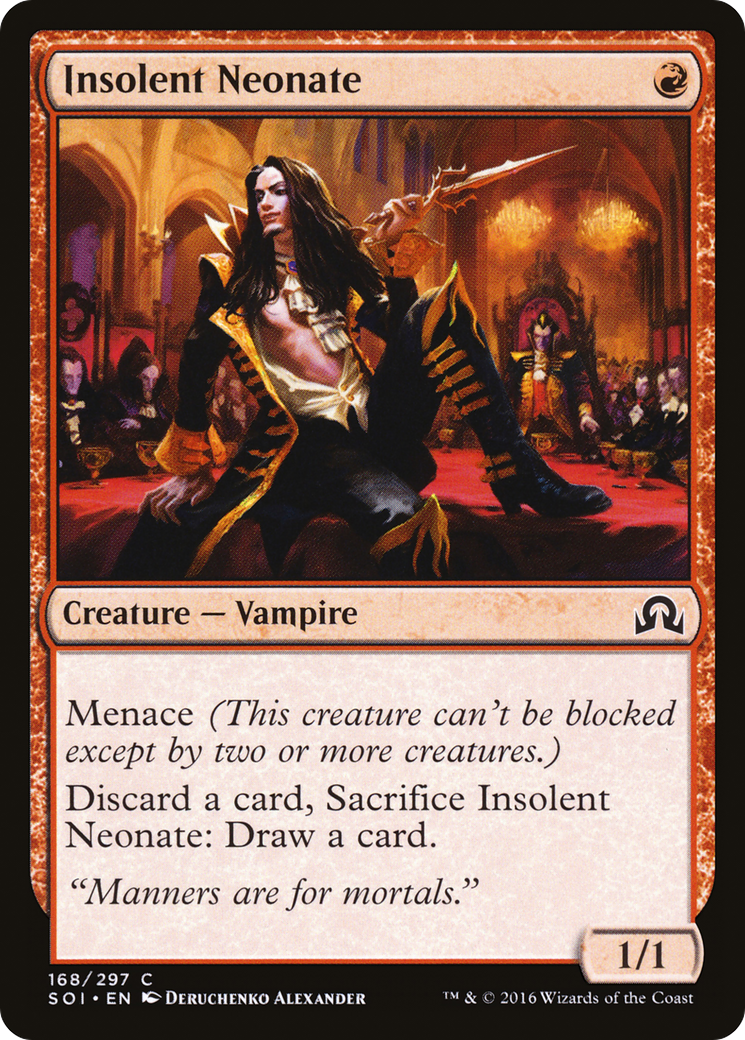 Insolent Neonate (SOI-168) [Shadows over Innistrad] Foil