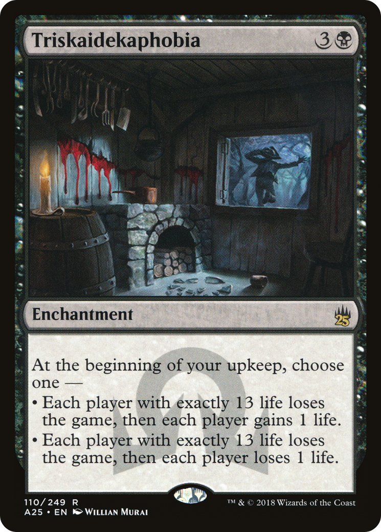 Triskaidekaphobia (A25-110) [Masters 25] Foil