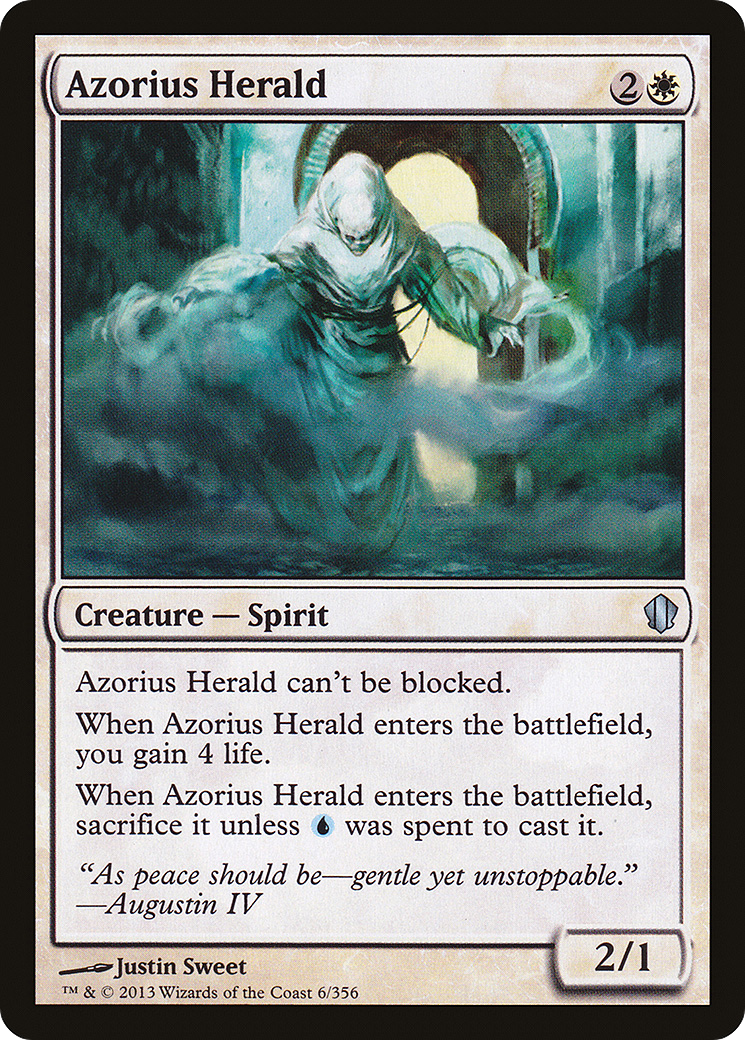 Azorius Herald (C13-006) [Commander 2013]