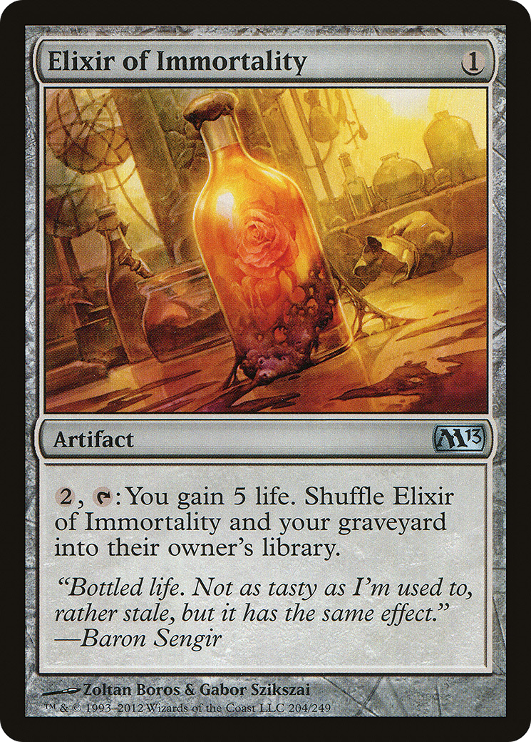 Elixir of Immortality (M13-204) [Magic 2013] Foil